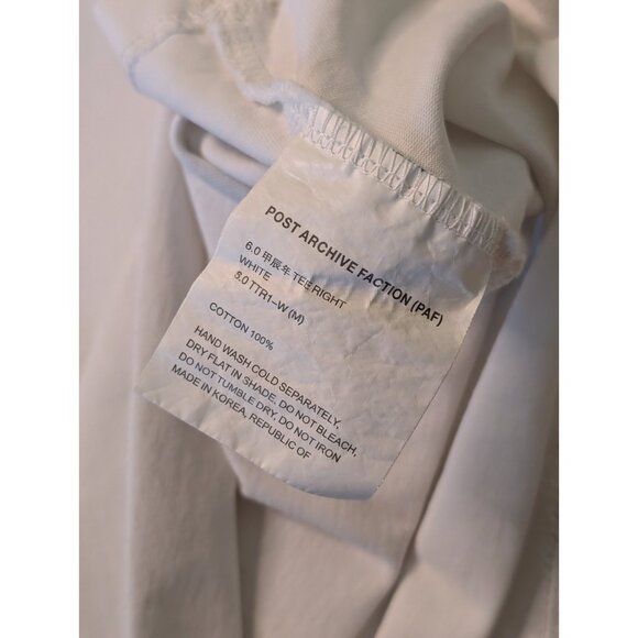 Post Archive Faction PAF 2024 Dragon Long Sleeve Tee Right 100% Cotton Korea LG - Picture 7 of 9